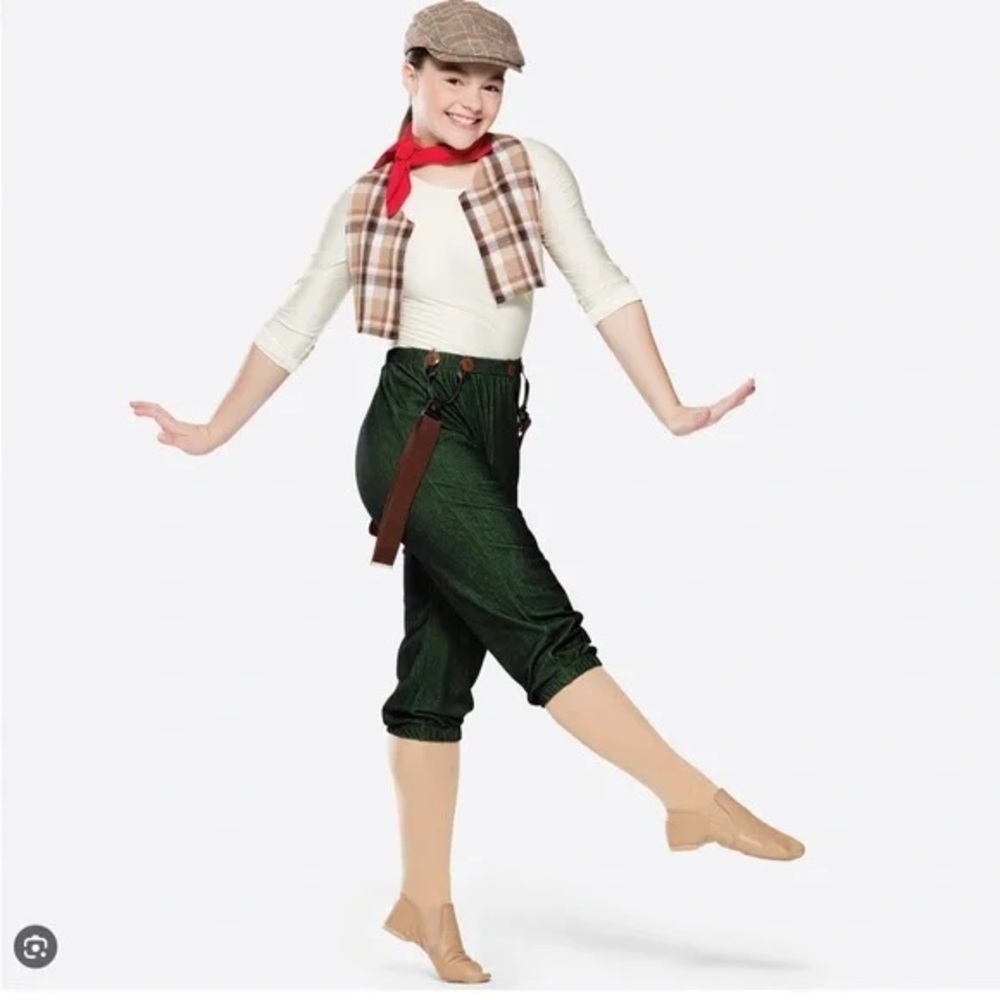 Newsies costume - Seize the Day - girls boys unisex - dance performance wear.